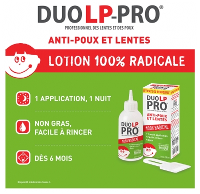 DUO LP-PRO Lotion Radicale Anti-Poux et Lentes 150 ml