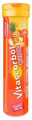 Vitascorbol C1000 15 Comprimés - Goût : Orange/Ananas
