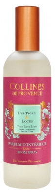 Collines de Provence Parfum d'Intérieur Duo Spray 100 ML - Senteur : Lys Tigré & Lotus