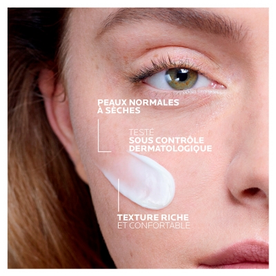 La Roche-Posay Hydraphase HA Riche Crème Hydratante à l'Acide Hyaluronique 40 ml + Eau Micellaire Ultra Peaux Sensibles 50 ml Offert
