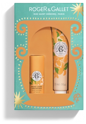 Roger & Gallet Néroli Crème Mains 30 ml + Baume Lèvres 3,5 g