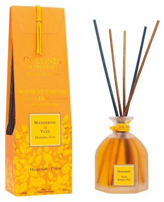 Collines de Provence Bouquet Parfumé DUO 100 ML - Senteur : Mandarine & Yuzu