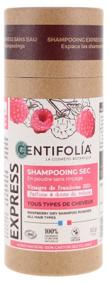 Centifolia Shampoing Sec en Poudre Tous Types de Cheveux Bio 30 Grammes