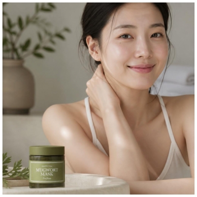 I'm From Mugwort Masque Visage 110 g