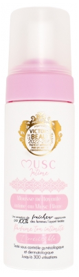 Musc Intime Mousse Nettoyante Intime Parfum Musc Blanc 150 ml