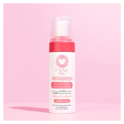 Musc Intime Mousse Nettoyante Intime Parfum Sweet Litchi 150 ml