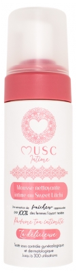 Musc Intime Mousse Nettoyante Intime Parfum Sweet Litchi 150 ml