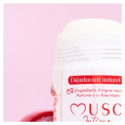 Musc Intime Déodorant Naturel Parfum Rose Mystik 50 g