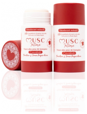 Musc Intime Déodorant Naturel Parfum Rose Mystik 50 g