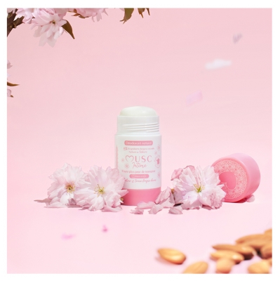 Musc Intime Déodorant Naturel Parfum Sakura 50 g