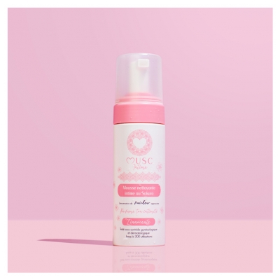 Musc Intime Mousse Nettoyante Intime Parfum Sakura 150 ml 