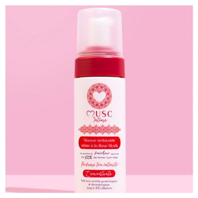 Musc Intime Mousse Nettoyante Intime Parfum Rose Mystik 150 ml