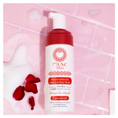 Musc Intime Mousse Nettoyante Intime Parfum Rose Mystik 150 ml