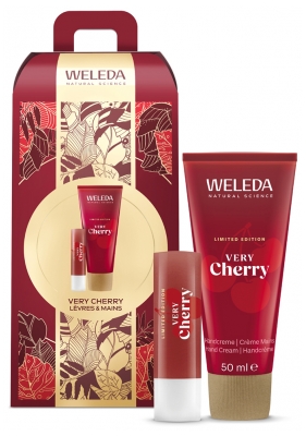 Weleda Very Cherry Soins Mains 50 ml + Lèvres 4,8 g
