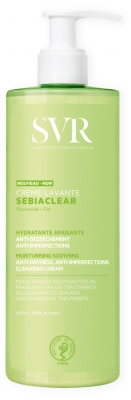 SVR Sebiaclear Crème Lavante Hydratante Apaisante 400 ml
