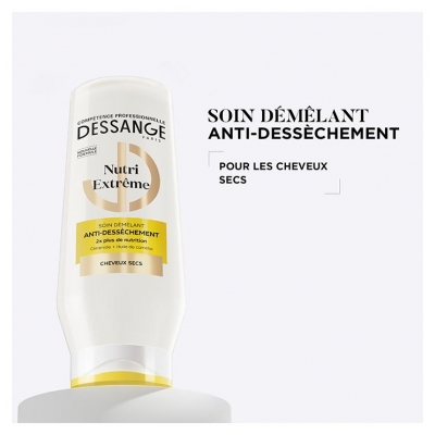 Dessange Nutri-Extrême Soin Démêlant Anti-Dessèchement Cheveux Secs 225 ml
