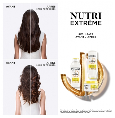 Dessange Nutri-Extrême Soin Démêlant Anti-Dessèchement Cheveux Secs 225 ml