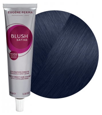 Eugène Perma Blush Satine Coloration Directe Fondante Effet Satiné 100 ml - Couleur : Bleu Nuit Profond