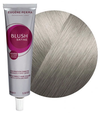 Eugène Perma Blush Satine Coloration Directe Fondante Effet Satiné 100 ml - Couleur : Gris Acier Léger