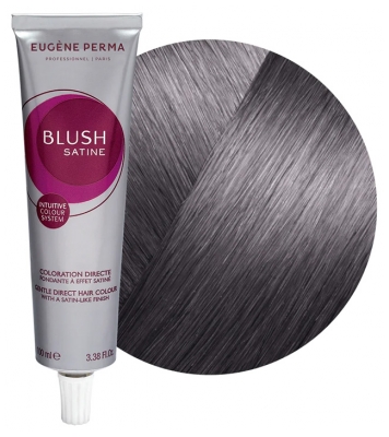 Eugène Perma Blush Satine Coloration Directe Fondante Effet Satiné 100 ml - Couleur : Gris Acier Foncé