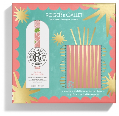 Roger & Gallet Fleur de Figuier Eau Parfumée 100 ml + Diffuseur de Parfum Offert