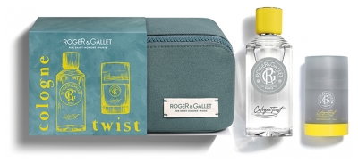 Roger & Gallet Cologne Twist Coffret Eau de Cologne 100 ml + Déodorant Stick 50 g