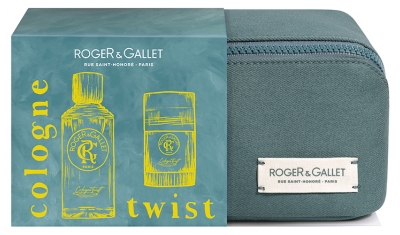 Roger & Gallet Cologne Twist Coffret Eau de Cologne 100 ml + Déodorant Stick 50 g