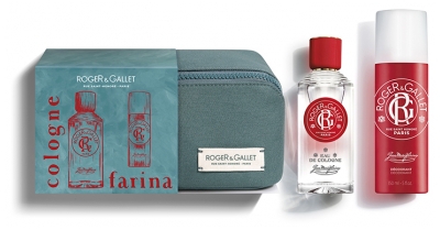 Roger & Gallet Jean-Marie Farina Trousse Eau de Cologne 100 ml + Déodorant Spray 150 ml
