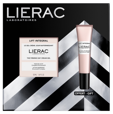 Lierac Lift Integral La Crème Jour Raffermissante Anti-Âge 50 ml + Le Soin Lift Regard Anti-Âge 15 ml Offert