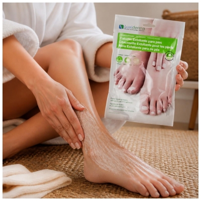 Luxiderma Chaussette Exfoliante Pieds 2 Chaussettes