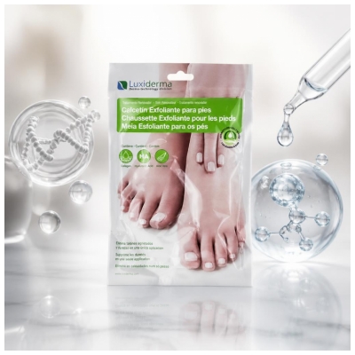 Luxiderma Chaussette Exfoliante Pieds 2 Chaussettes