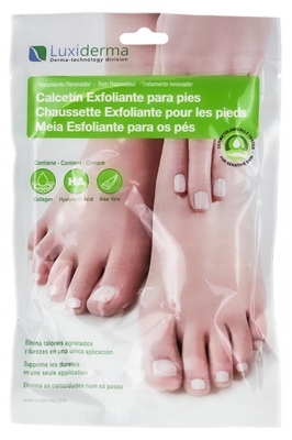 Luxiderma Chaussette Exfoliante Pieds 2 Chaussettes