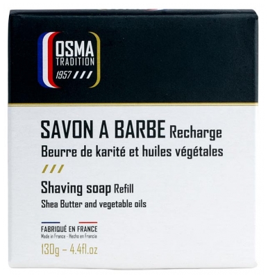 Osma Tradition Savon à Barbe Toutes Peaux Recharge 130 g
