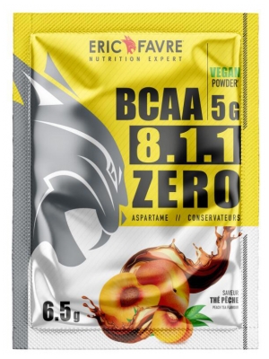 Eric Favre BCAA 8.1.1 5000 mg 6,5 g - Saveur : Thé Pêche
