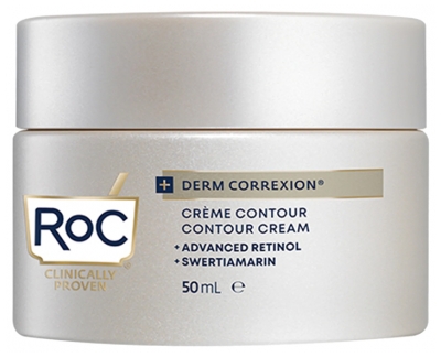 RoC Derm Correxion Crème Contour Rétinol Visage et Cou 50 ml