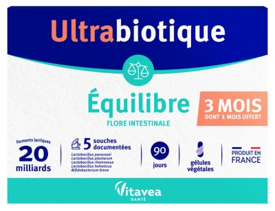 Vitavea Ultrabiotique Équilibre Offre Promo 3 Mois