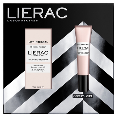 Lierac Lift Integral Coffret Le Sérum Tenseur Anti-Âge 30 ml + Le Soin Lift Regard Anti-Âge 15 ml Offert