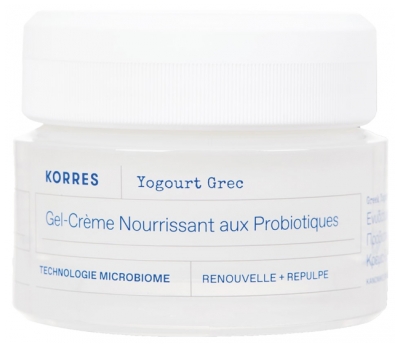 Korres Yaourt Grec Gel-Crème Nourrissant Probiotiques 40 ml