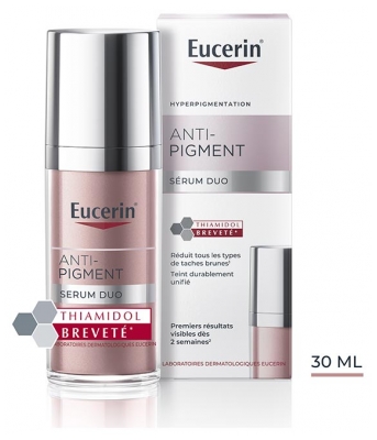 Eucerin Anti-Pigment Sérum Duo 30 ml + Hyaluron-Filler + Elasticity Crème Mains Anti-Taches SPF30 75 ml