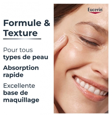 Eucerin Hyaluron-Filler + 3X Effect Soin de Jour Anti-Âge SPF30 50 ml + Hyaluron-Filler + Elasticity Crème Mains Anti-Taches SPF30 75 ml