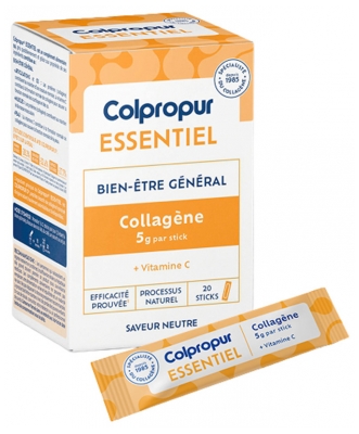 Colpropur Essentiel Bien-Être Général Collagène 5 g 20 Unités