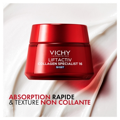 Vichy LiftActiv Collagen Specialist 16 Nuit Anti-Rides 50 ml