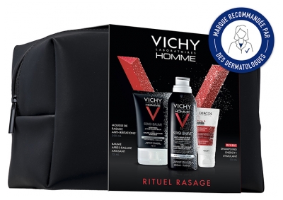 Vichy Homme Trousse Rituel Rasage Apaisant