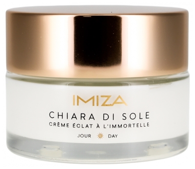 Imiza Crème Visage Éclat à l'Huile Essentielle d'Immortelle 50 ml