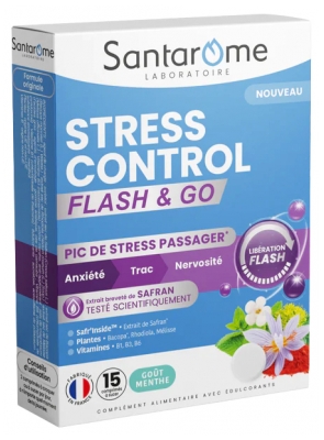 Santarome Stress Control Flash & Go 15 Unités