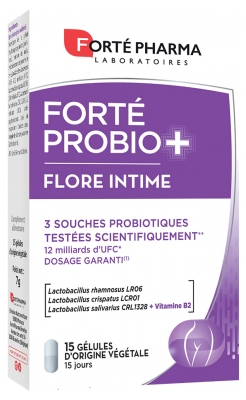 Forté Pharma Forté Probio+ Flore Intime 15 Unités