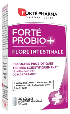 Forté Pharma Forté Probio+ Flore intestinale 30 Unités