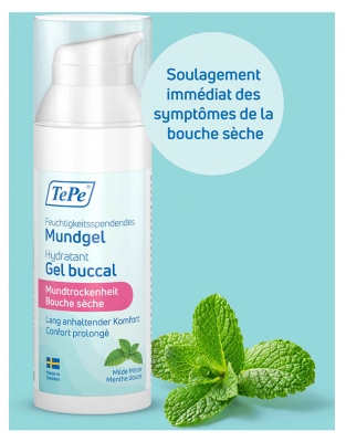 TePe Gel Buccal Hydratant Menthe Douce 50 ml