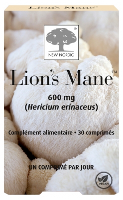 New Nordic Lion's Mane 600 mg 30 Unités