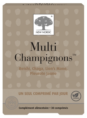 New Nordic Multi Champignons 30 Unités